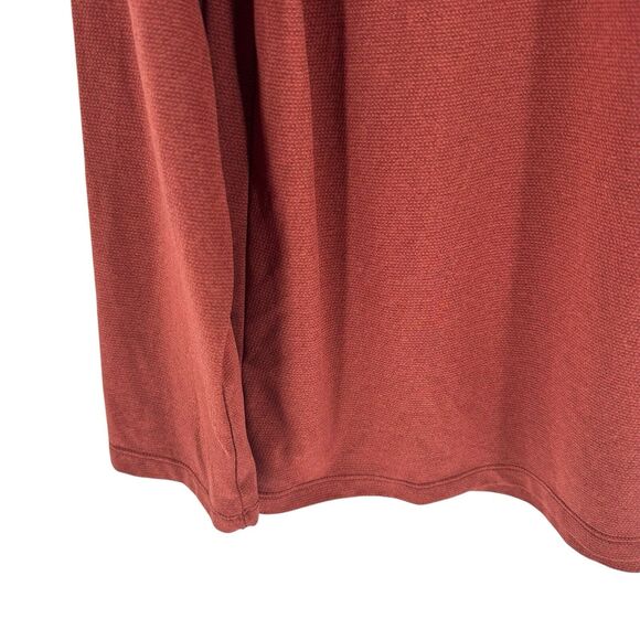 Under Armour Shirt Mens L Heatgear 1/2 Zip Tech Pullover Lightweight Base Layer - Picture 8 of 15